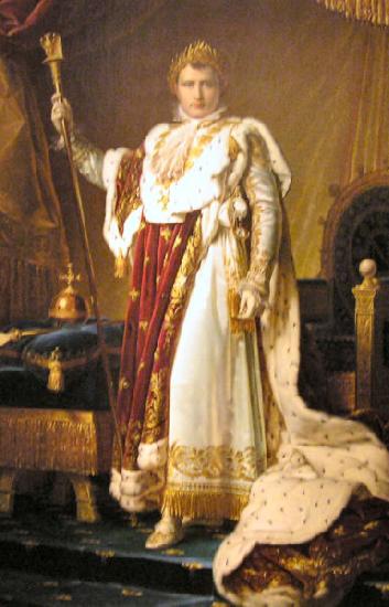 Francois Pascal Simon Gerard Napoleon in Coronation Robes